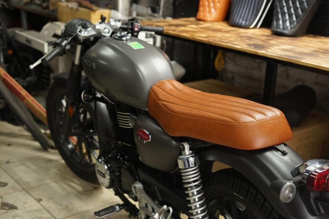 GB350　シート　Javimotor Brown TYPE ２