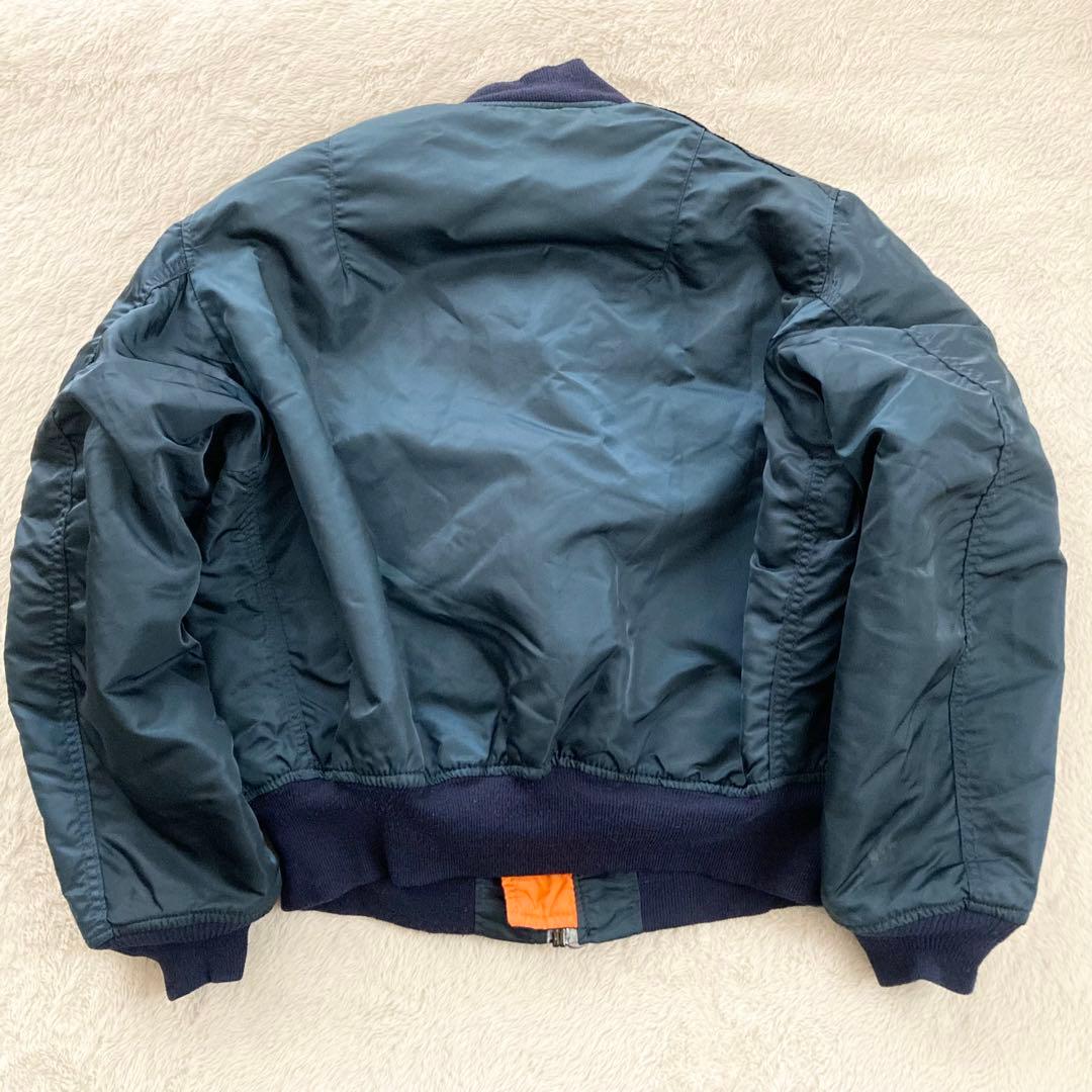 90s alpha MA-1 bomber jacket ビンテージ USA製