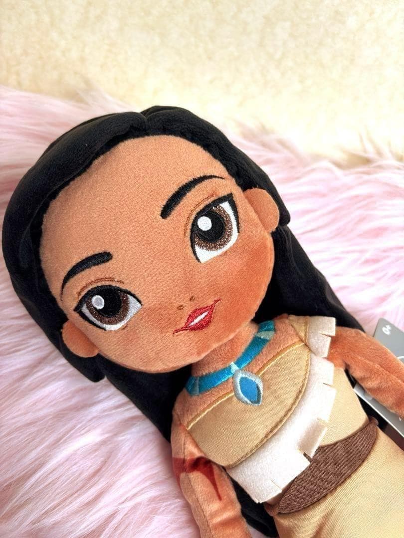 【レア】ポカホンタス新品ディズニープリンセスぬいぐるみUSディズニー 日本未発売