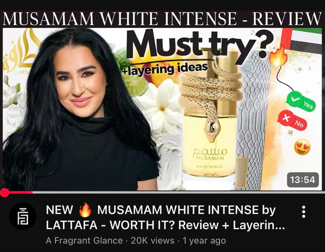 Lattafa Musamam White Intense 香水 100ml