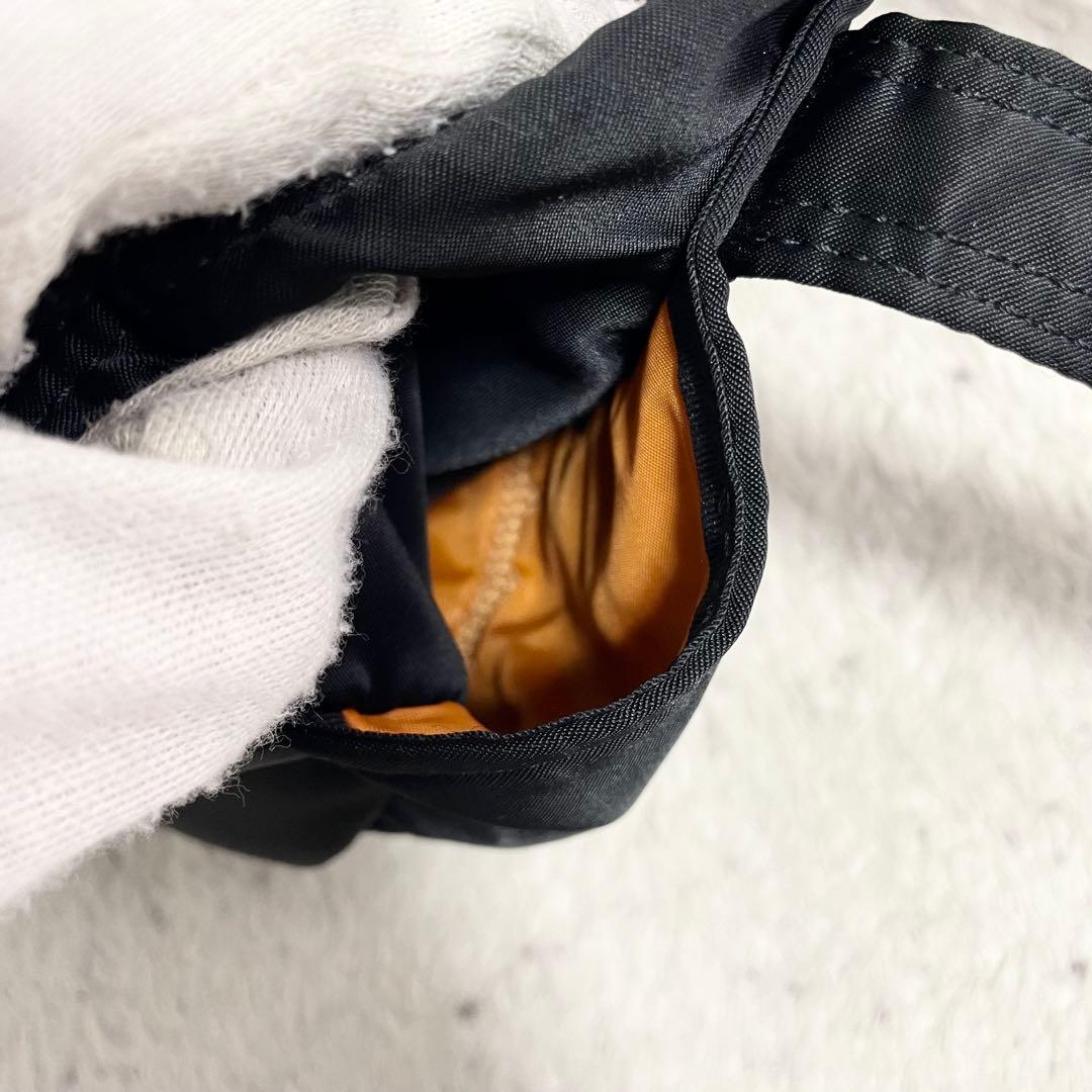 美品 PORTER ポーター タンカー ミニボストンバッグ ブラック 大容量 黒
