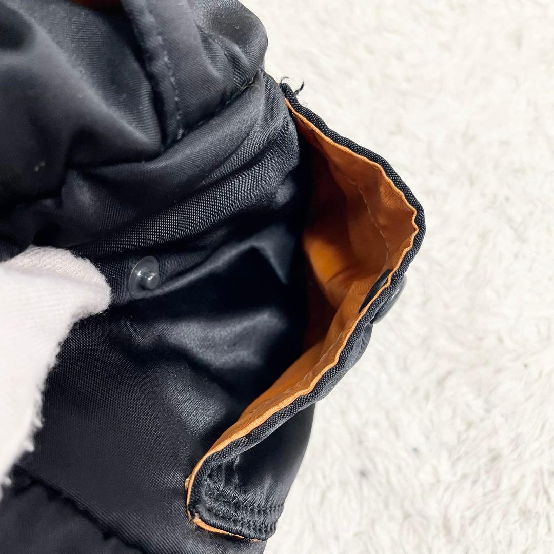 美品 PORTER ポーター タンカー ミニボストンバッグ ブラック 大容量 黒