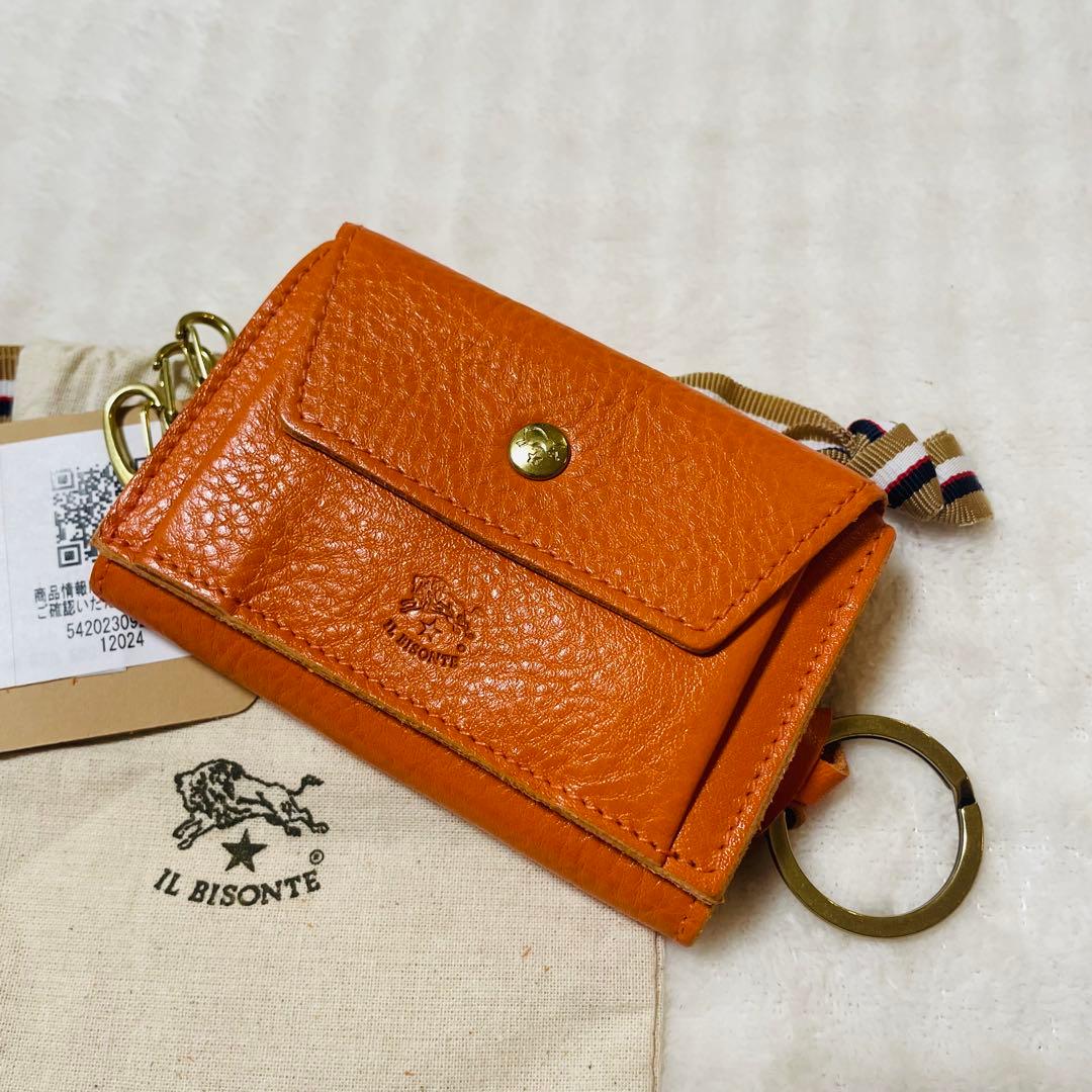 ✨新品✨イルビゾンテ IL BISONTE ミニ財布 キーケース 小銭 お札入れ