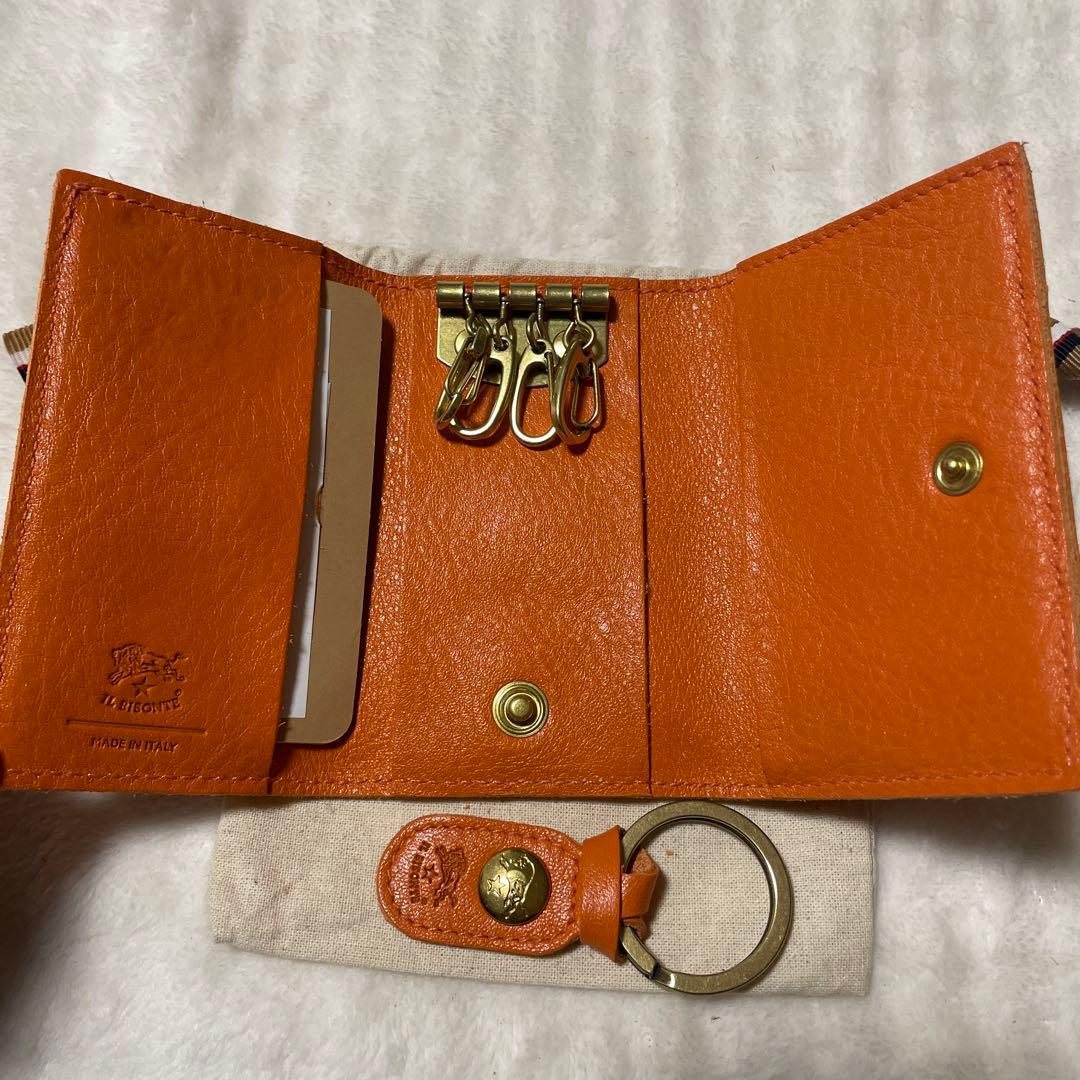 ✨新品✨イルビゾンテ IL BISONTE ミニ財布 キーケース 小銭 お札入れ