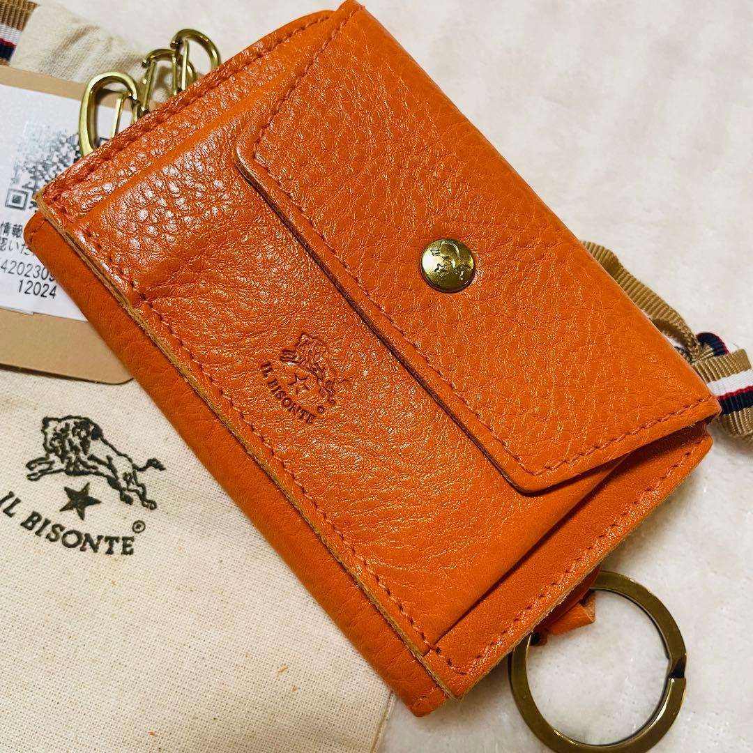 ✨新品✨イルビゾンテ IL BISONTE ミニ財布 キーケース 小銭 お札入れ