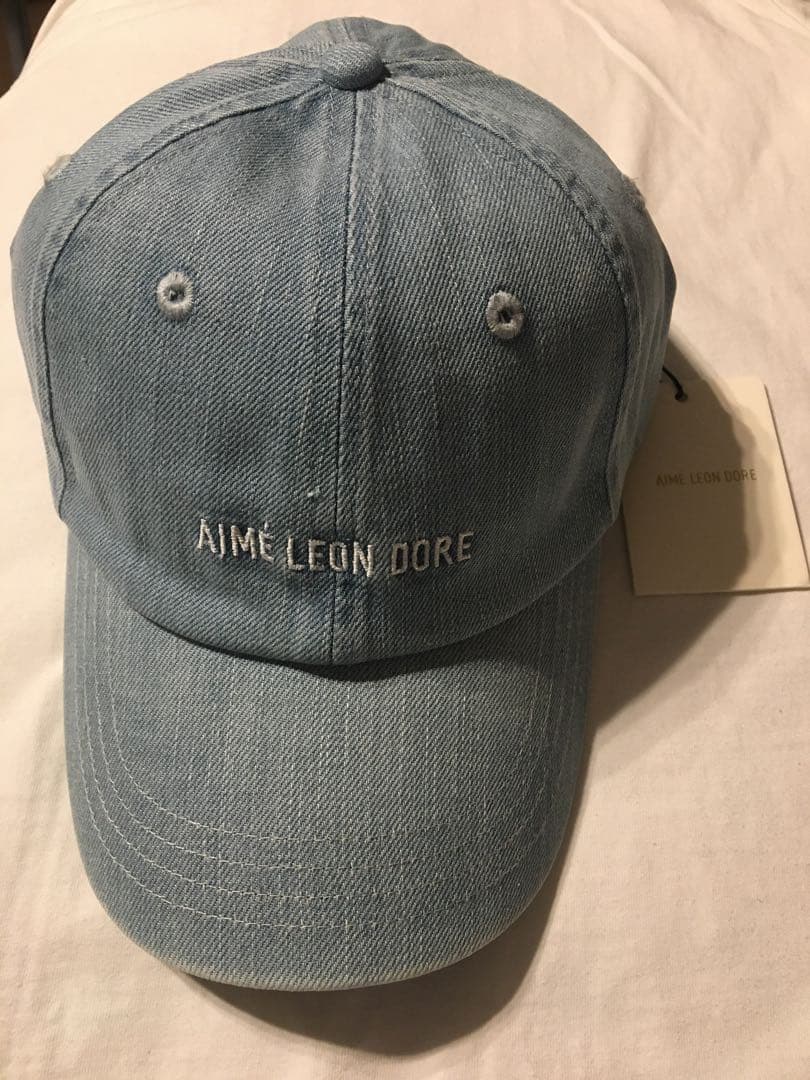AIME LEON DORE ライトブルーキャップ