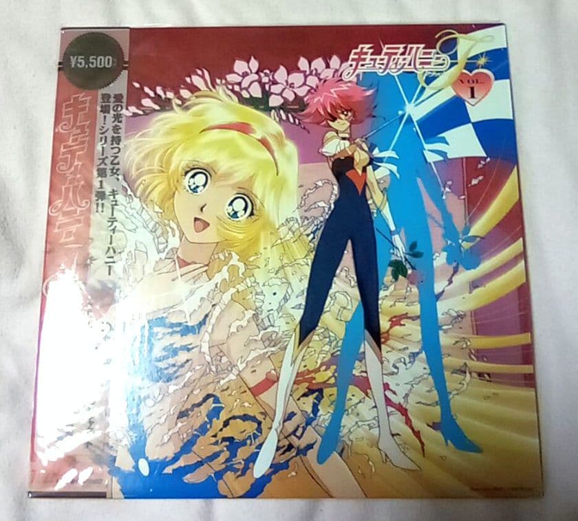 キューティーハニーF　レーザーディスク（LD）4枚＋BOX