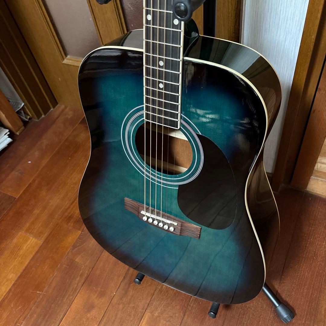 値下げ❗️HONEY BEE W15/BLS 青色のグラデーション　美品　新品弦