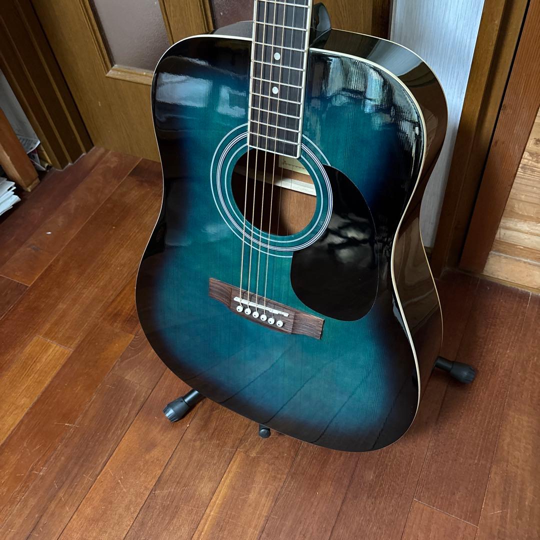 値下げ❗️HONEY BEE W15/BLS 青色のグラデーション　美品　新品弦