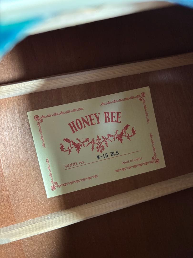 値下げ❗️HONEY BEE W15/BLS 青色のグラデーション　美品　新品弦