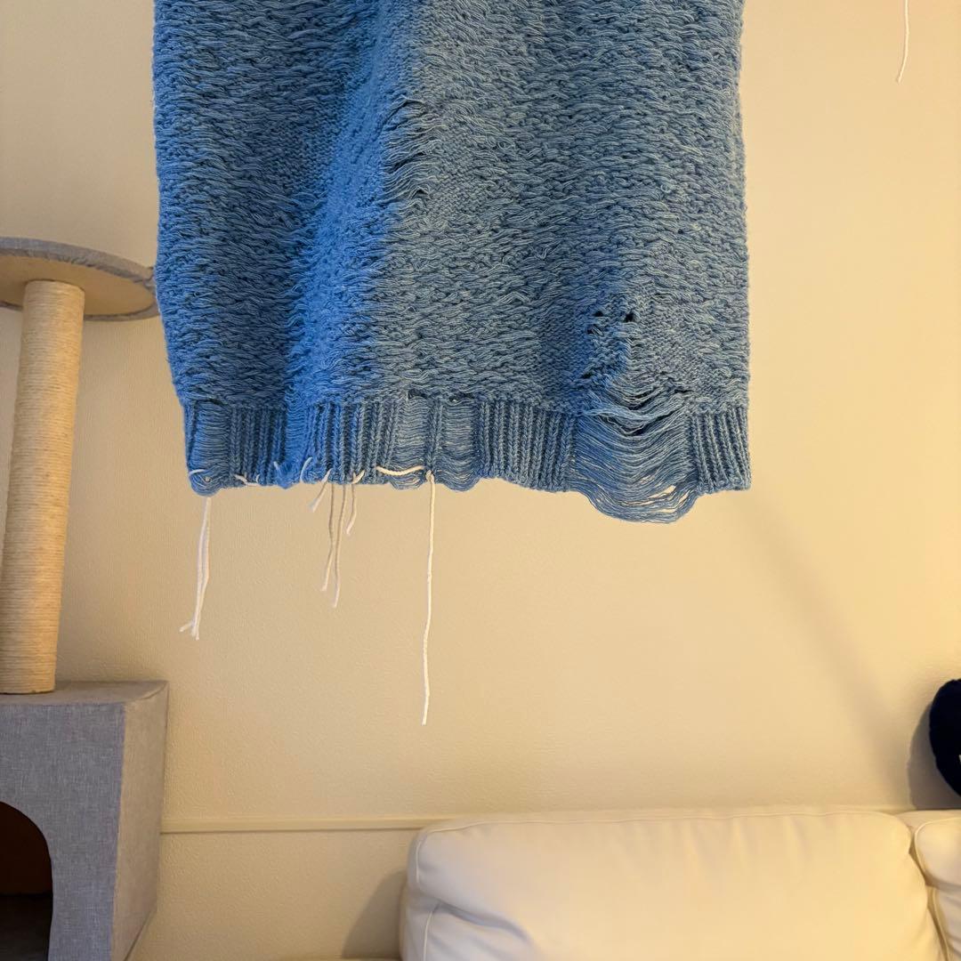 Acne Studios ダメージ ニットワンピース