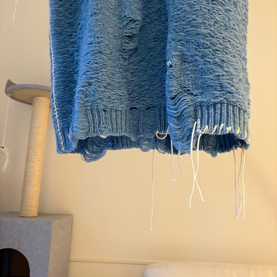 Acne Studios ダメージ ニットワンピース