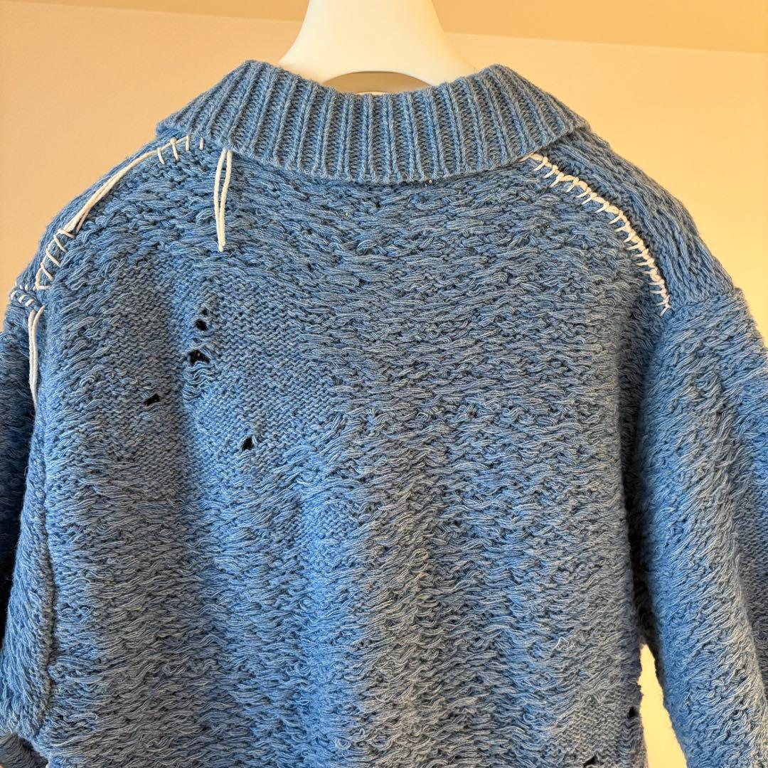 Acne Studios ダメージ ニットワンピース