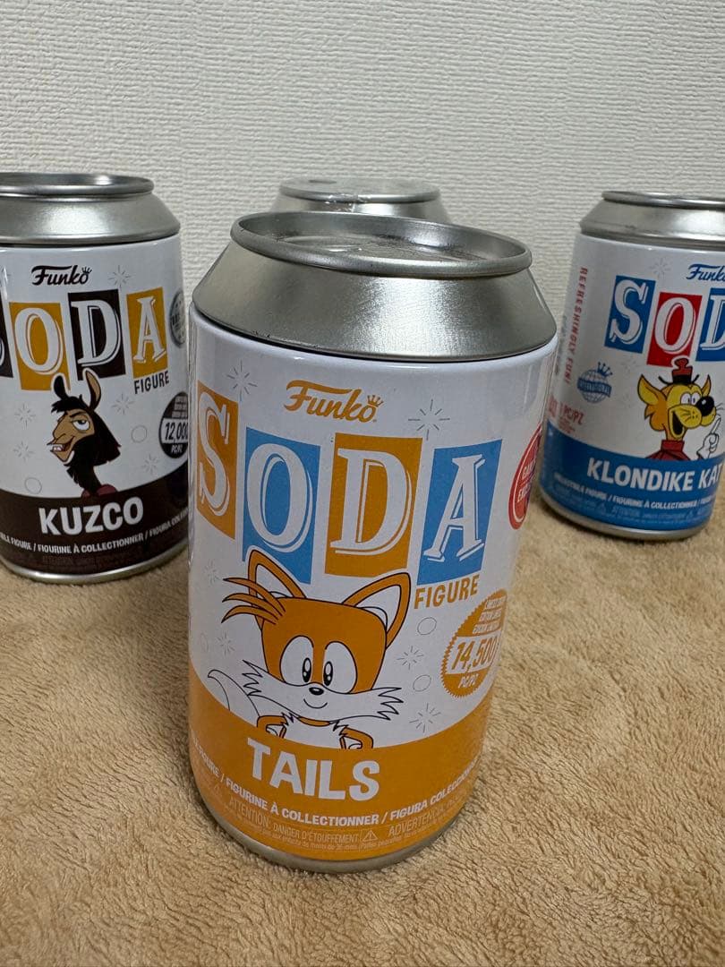 ファンコ SODA ソーダ缶　バッグス・バニー他4個セット