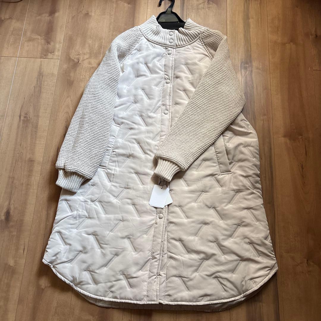 新品　ヤマダヤ　定価¥2万9000円　ロングコート　異素材　スコットクラブ