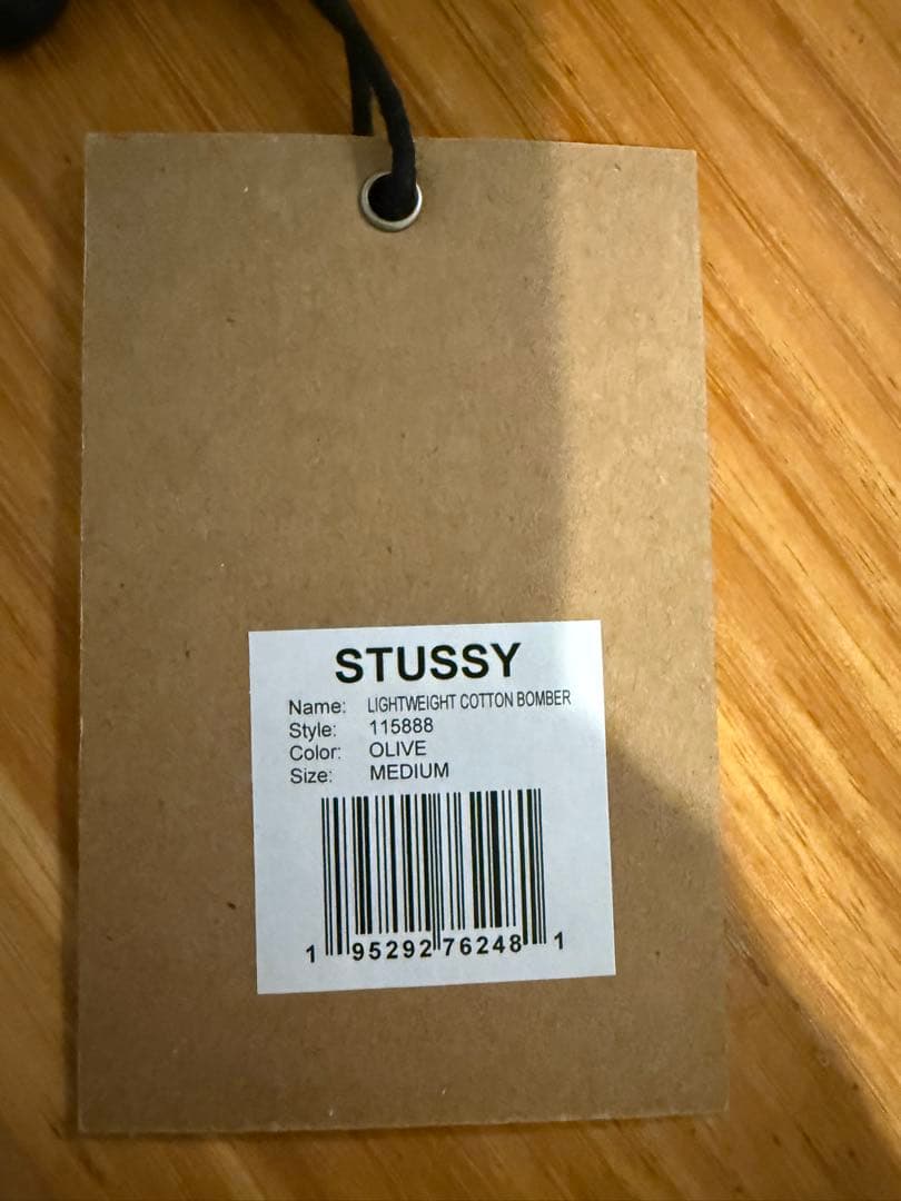 ジャケット・アウター Stussy Lightweight Cotton Bomber \"Olive\"