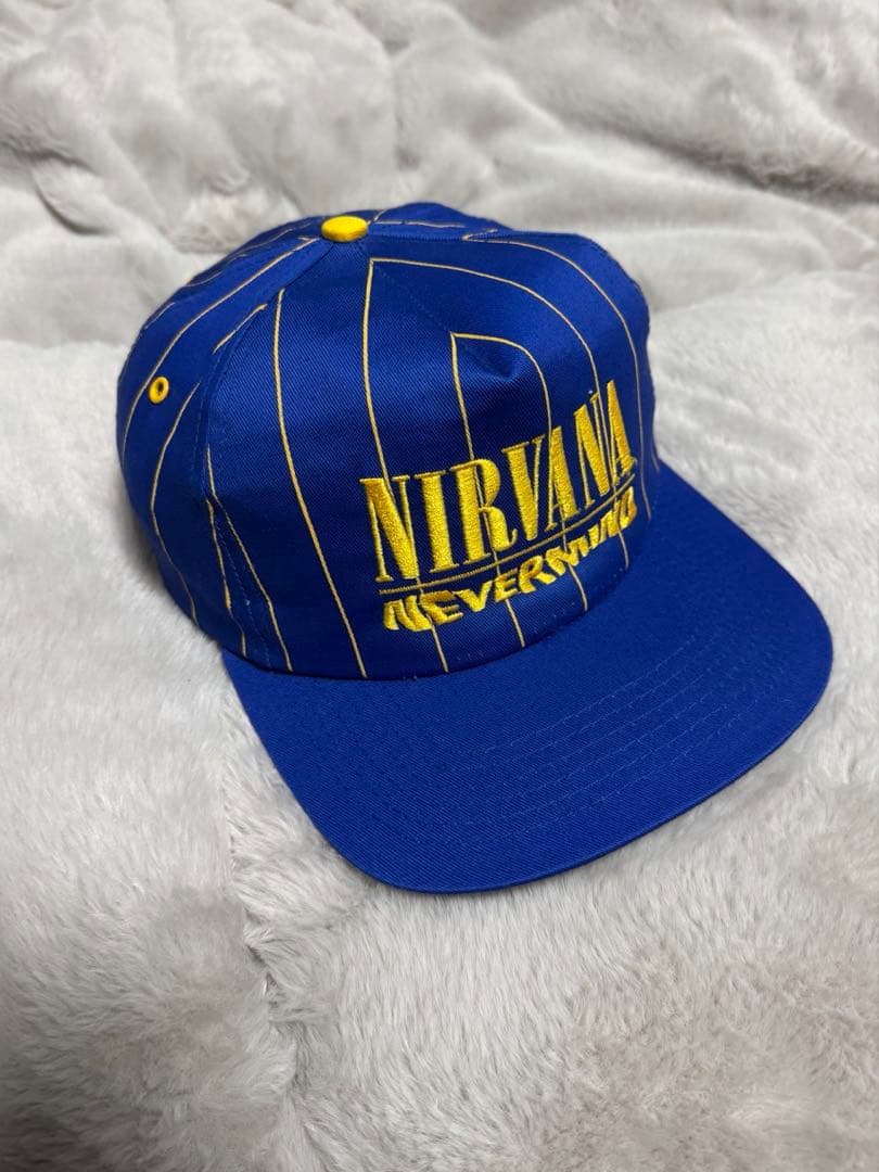 二*〜様 NIRVANA キャップ 90s jesse bonez