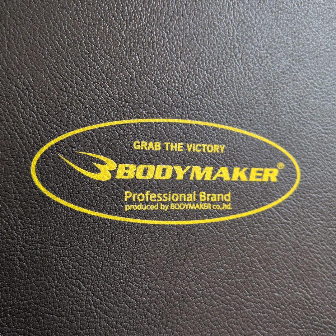 BODYMAKER キックミット 黒/黄
