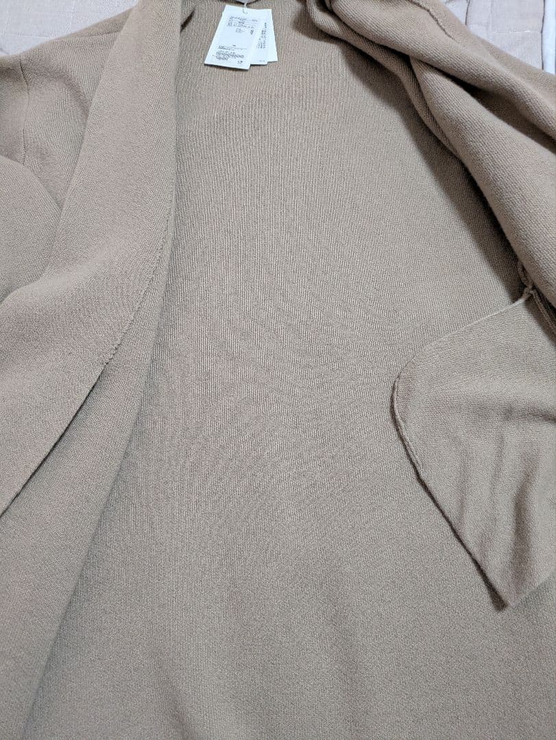 UNITED　ARROWS　ベージュ ロングカーディガン 　春コート　未使用品