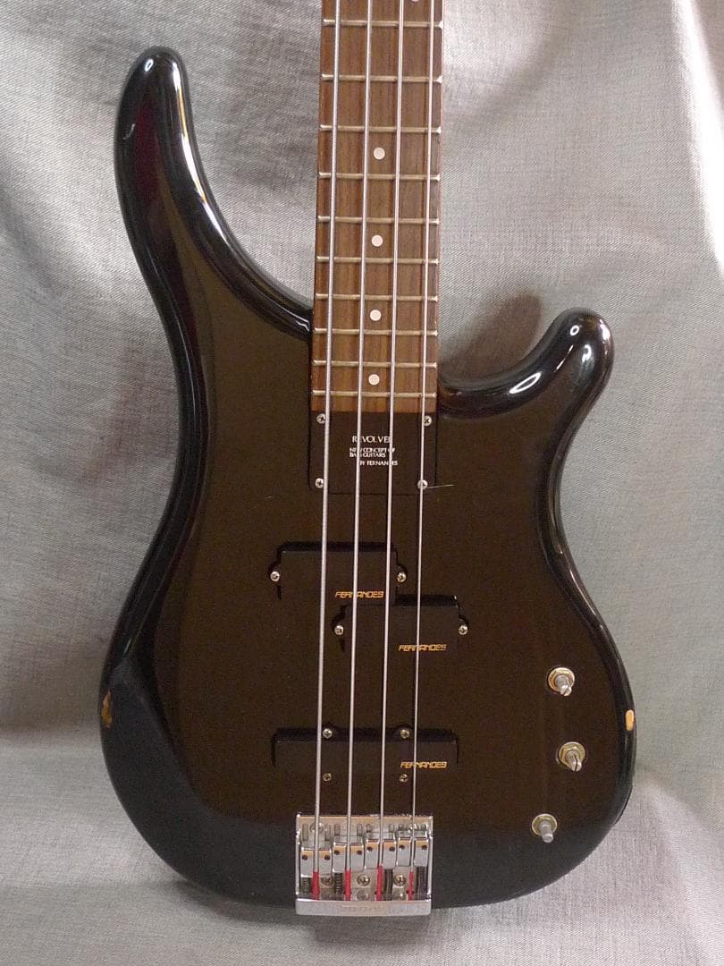 え*と様 n5656☆フェルナンデス ベース リボルバー ブラック ジャンク