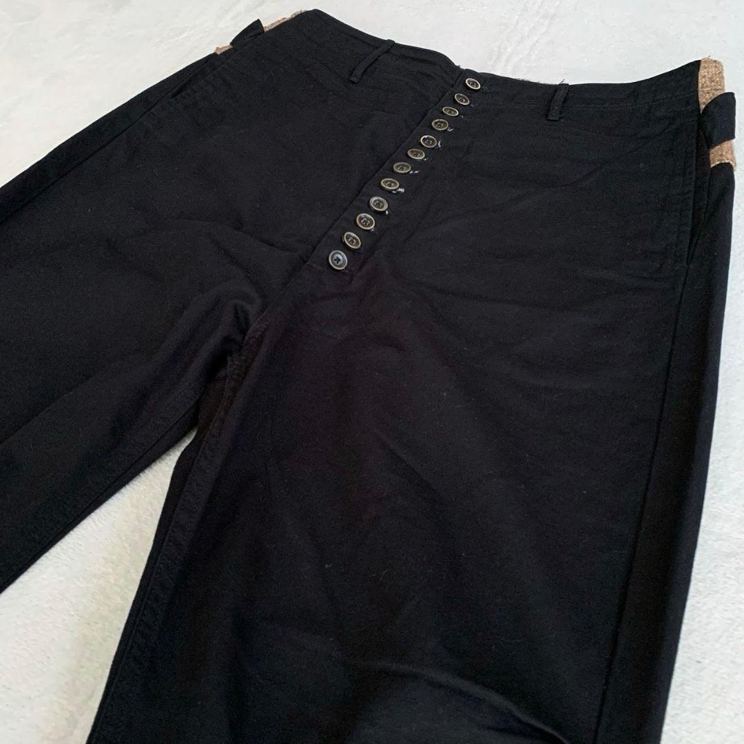 【美品】KAPITAL ピエロパンツ リネン 切替 XL