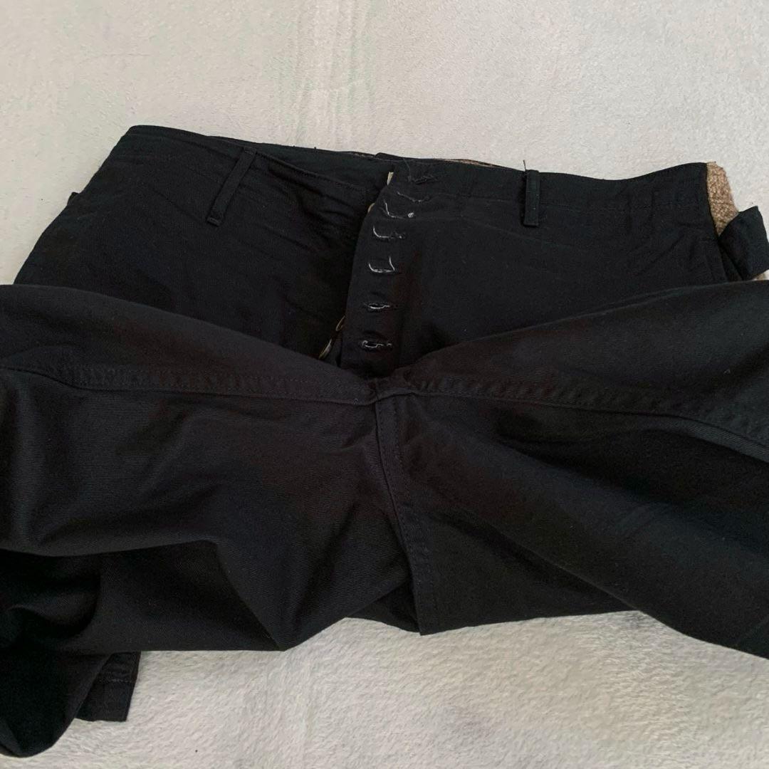 【美品】KAPITAL ピエロパンツ リネン 切替 XL