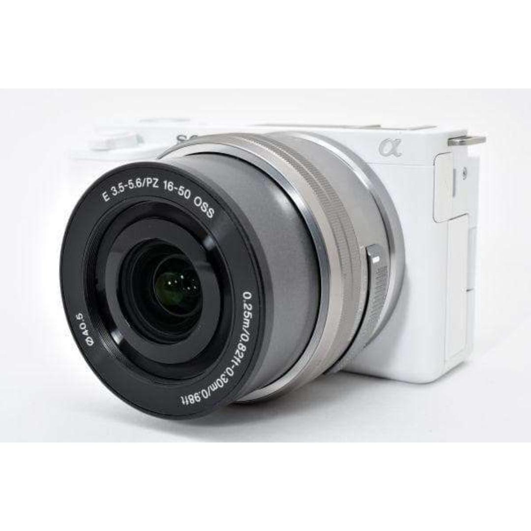 【美品】SONY α ZV-E10L レンズキット シューティンググリップ付き