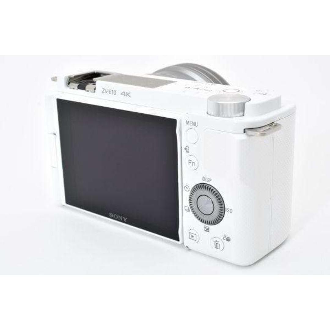 【美品】SONY α ZV-E10L レンズキット シューティンググリップ付き