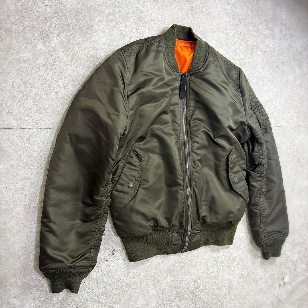 ALPHA INDUSTRIES MA-1 フライトジャケット　L リバーシブル