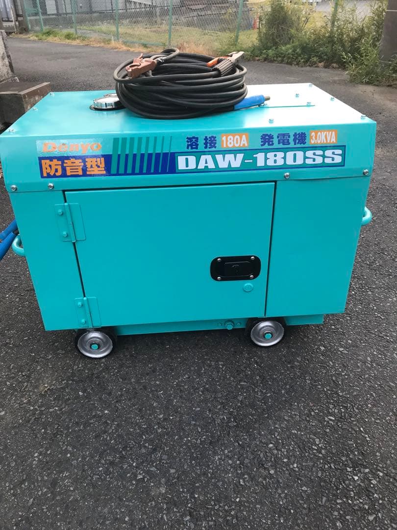 デンヨー ディーゼル発電機溶接機￼ DAW180SS