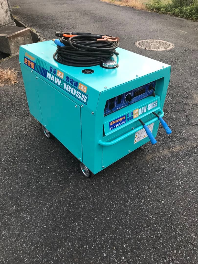 デンヨー ディーゼル発電機溶接機￼ DAW180SS