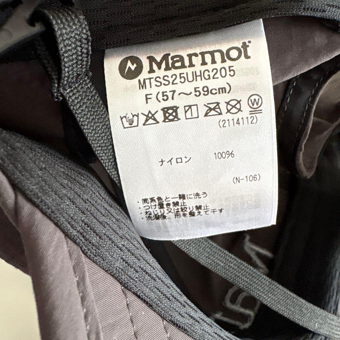 Marmot マーモット ロングビルキャップ チャコールグレー