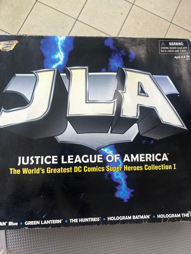バットマン／スーパーマン／フラッシュ／グリーン・ランタン他「ＪＬＡ」５体パック