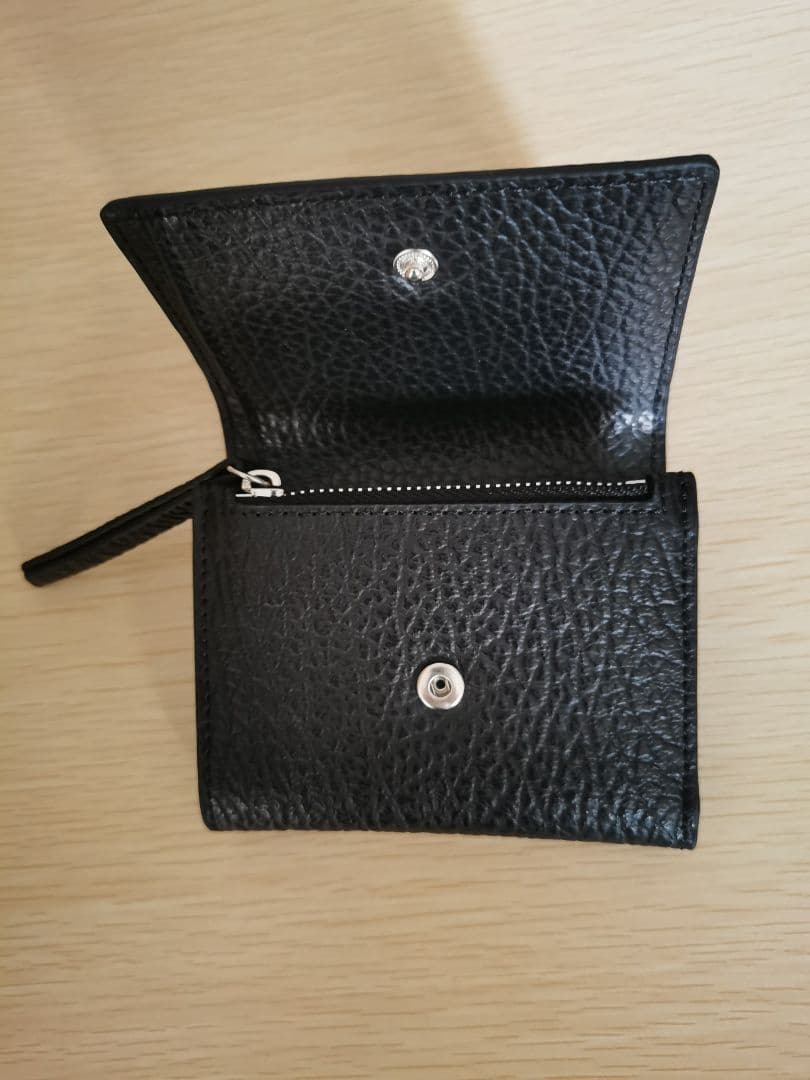 エスケイ様 三つ折り財布 グレインレザー 財布