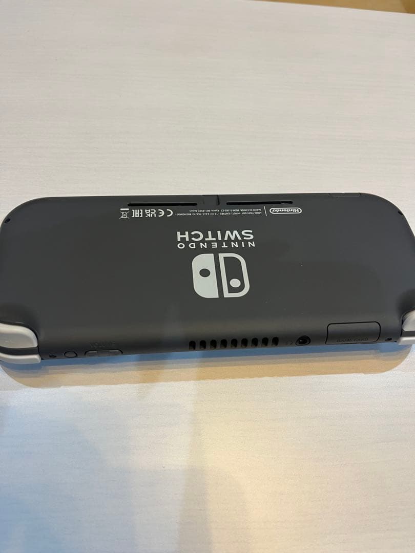 Nintendo Switch Lite グレー 本体 ケース　動作確認済