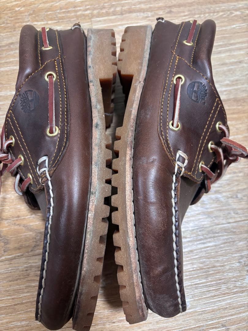 【Timberland】ティンバーランド レザーモカシンシューズ 28.5cm