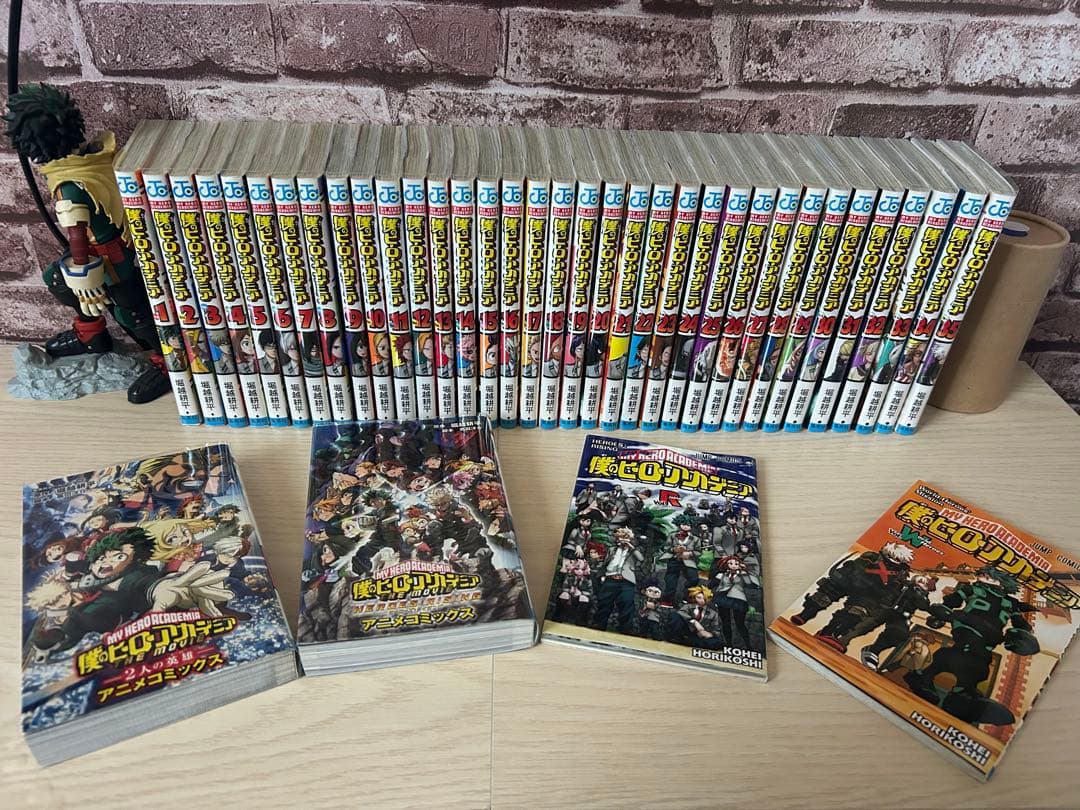 【僕のヒーローアカデミア】 1-35巻セット+関連本4冊 ※2月21日午後まで