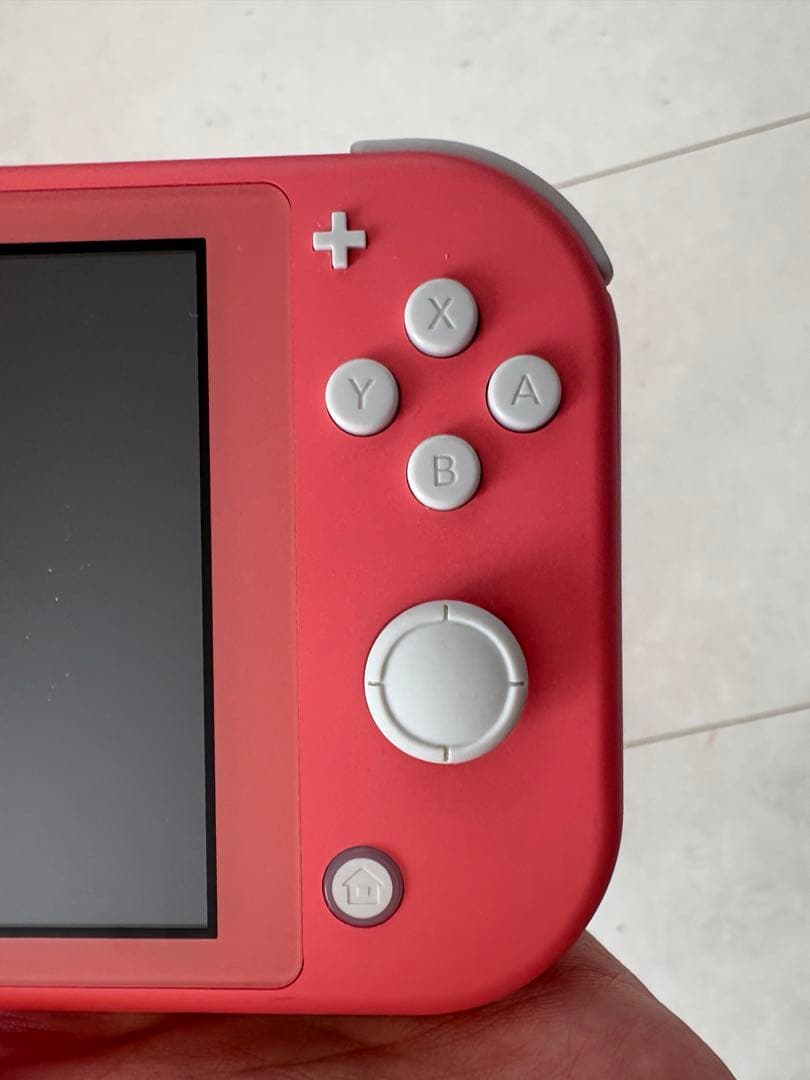Nintendo Switch Lite コーラルピンク　箱と充電器付き
