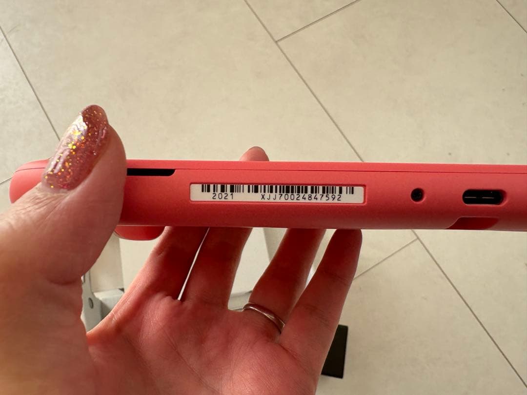 Nintendo Switch Lite コーラルピンク　箱と充電器付き