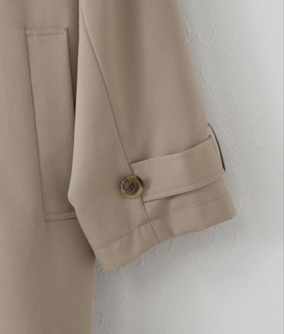 Spick and Span⭐︎ステンカラーウールトレンチ　38 新品