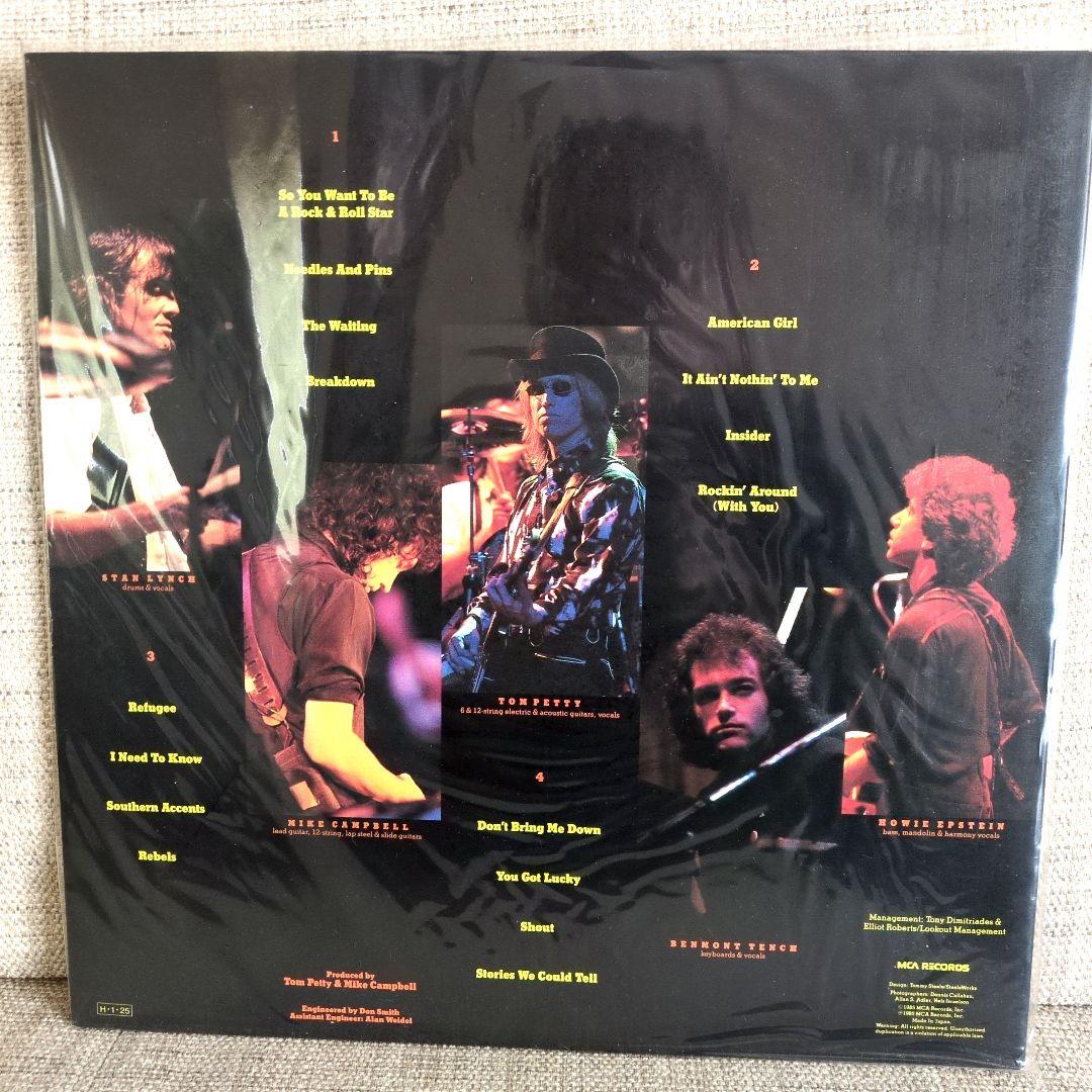 Tom Petty & Heartbreakers Live! 国内盤 帯付き