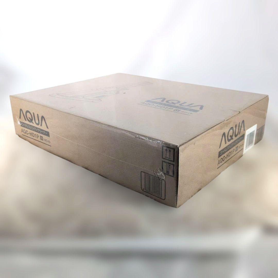 AQUA コードレスハンディクリーナー 掃除機 AQC-HD1P ホワイト