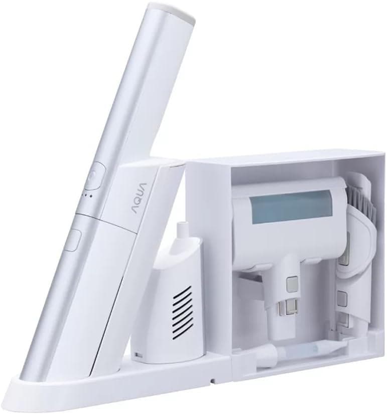 AQUA コードレスハンディクリーナー 掃除機 AQC-HD1P ホワイト