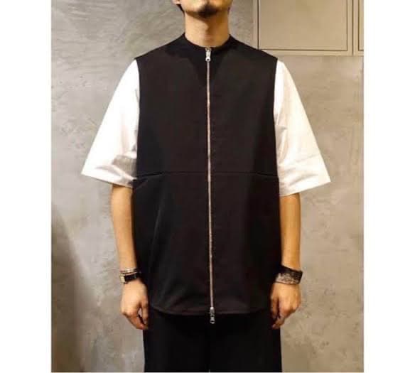 omar afridi “atelier vest” 20ss 黒 ウール