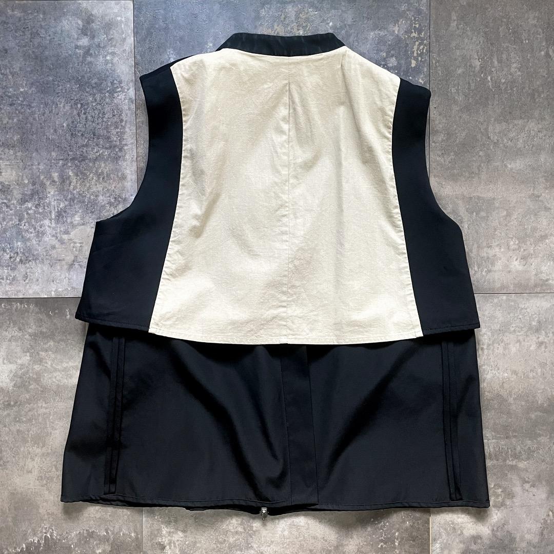 omar afridi “atelier vest” 20ss 黒 ウール