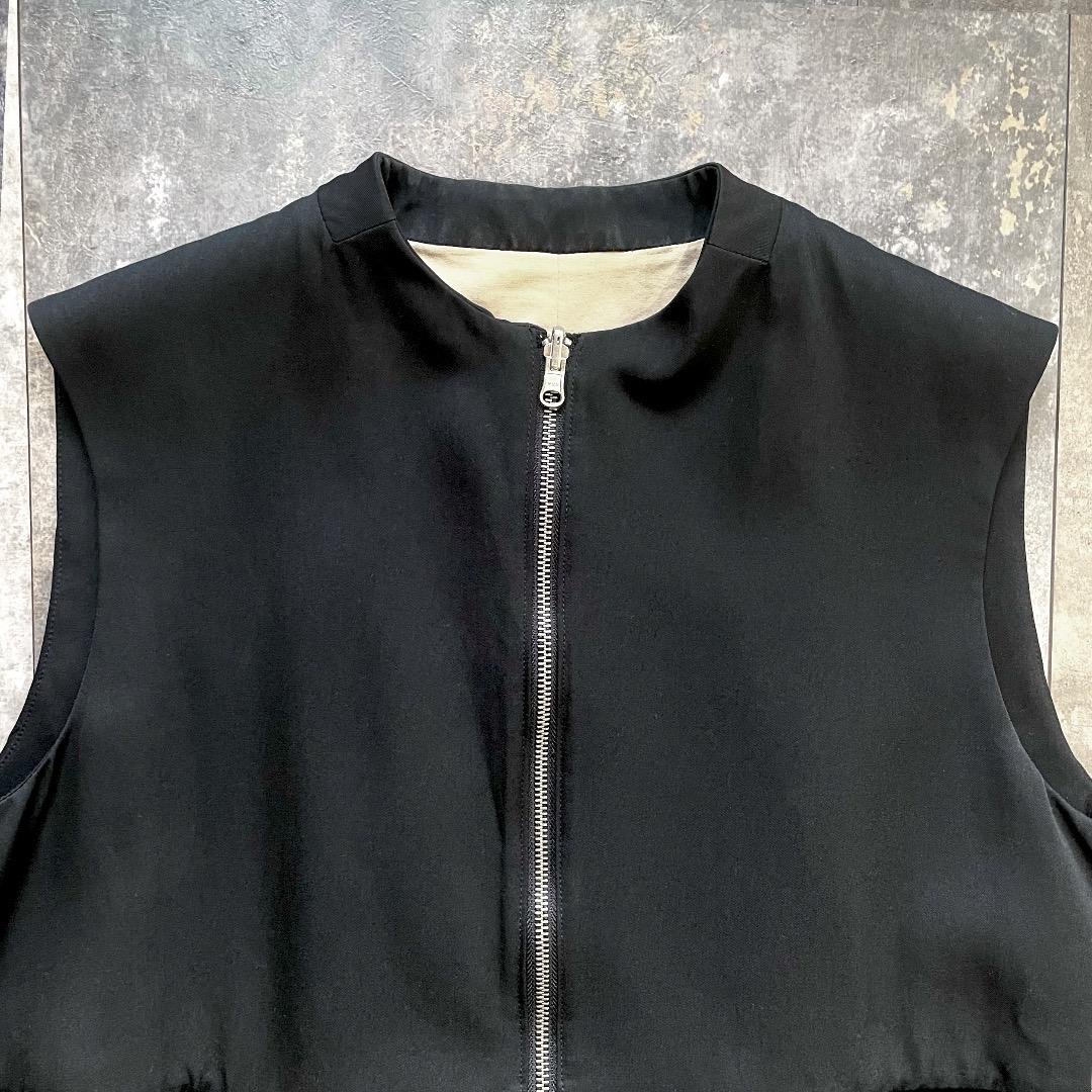 omar afridi “atelier vest” 20ss 黒 ウール