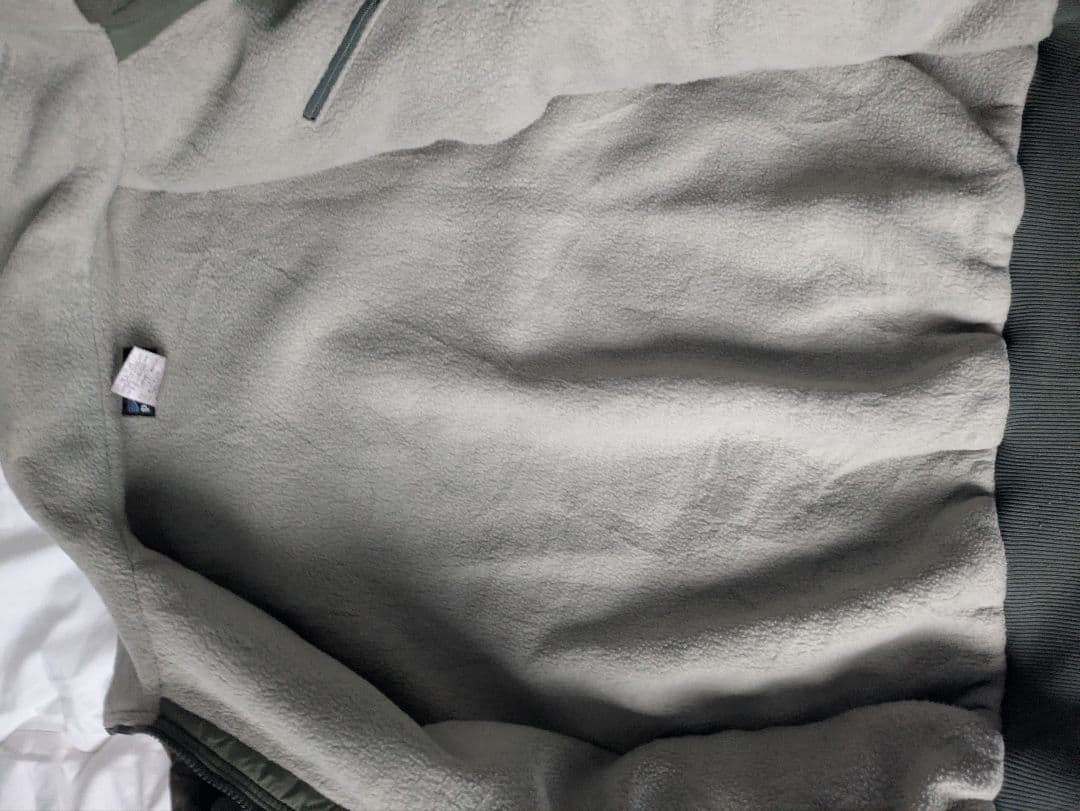 Patagonia シェルドシンチラ　オリーブグリーン　グレー
