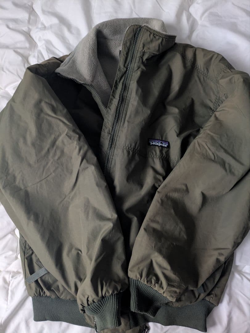 Patagonia シェルドシンチラ　オリーブグリーン　グレー