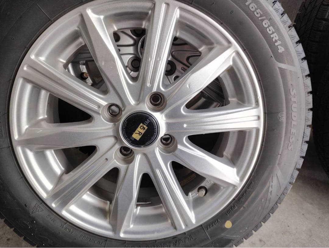 【sou様限定】スタッドレス 22年BS VRX3 165/65r14 ホイール