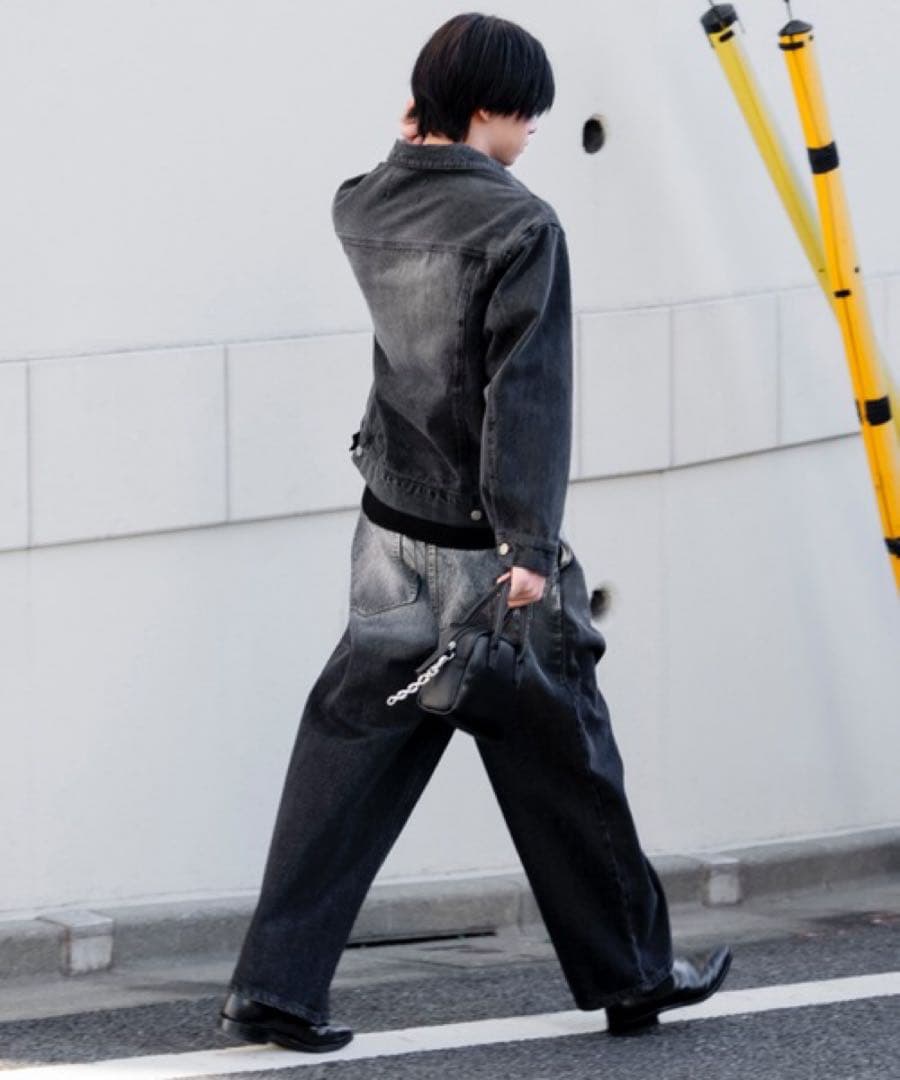 【完売品】SINSS 2way ミニボストンバッグ ブラック